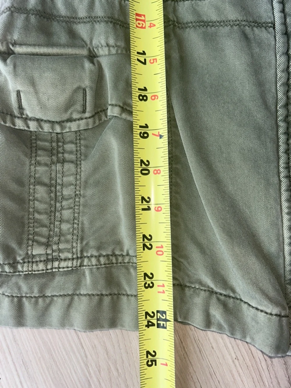 Full Zip Military Utility Jacket M/L Green Casual Faded Worn Look Coat Relaxed
